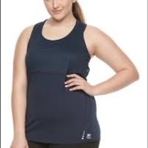 Fila mesh sport tank w/sports bra